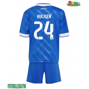 Real Madrid Dean Huijsen #24 Tredjeställ Barn 2025-26 Kortärmad (+ Korta byxor)